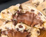 Gâteau cookie gourmand, cœur coulant de Nutella fondant. Un délice à croquer !